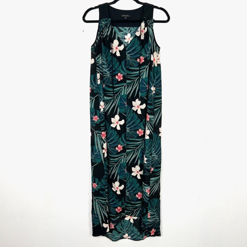 Rachel Zoe For A Pea In The Pod Tropical Floral Maxi Dress Maternity‎ Small